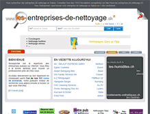 Tablet Screenshot of les-entreprises-de-nettoyage.ch